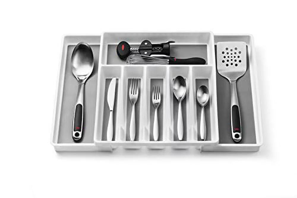 Expandable Cutlery Drawer Organizer for Kitchen Storage V244