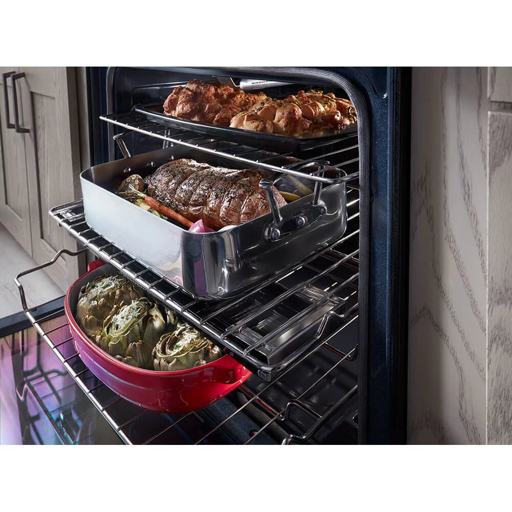 Slide-In Gas Range Black B719739