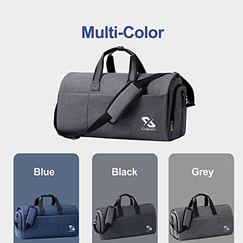 Convertible Garment Bag for Travel with Shoe Compartment T412721