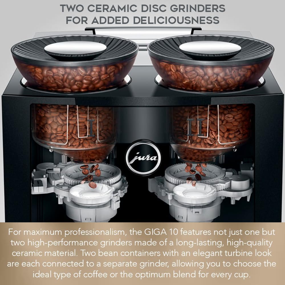 Automatic Espresso Machine with Milk System Cleaner Bundle U145
