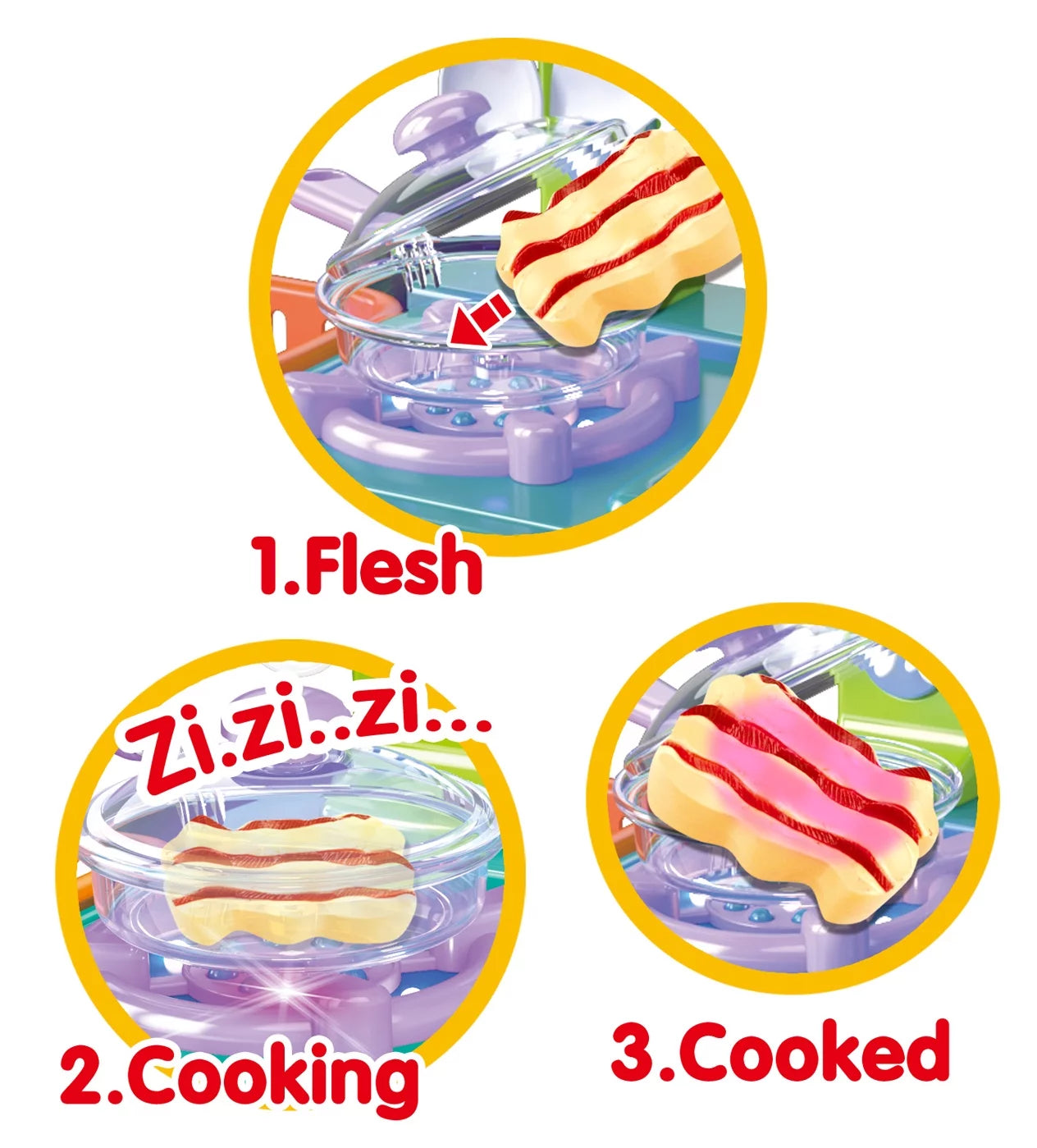 Mini Kitchen Playset with Sound and Color Changing Lights U864020