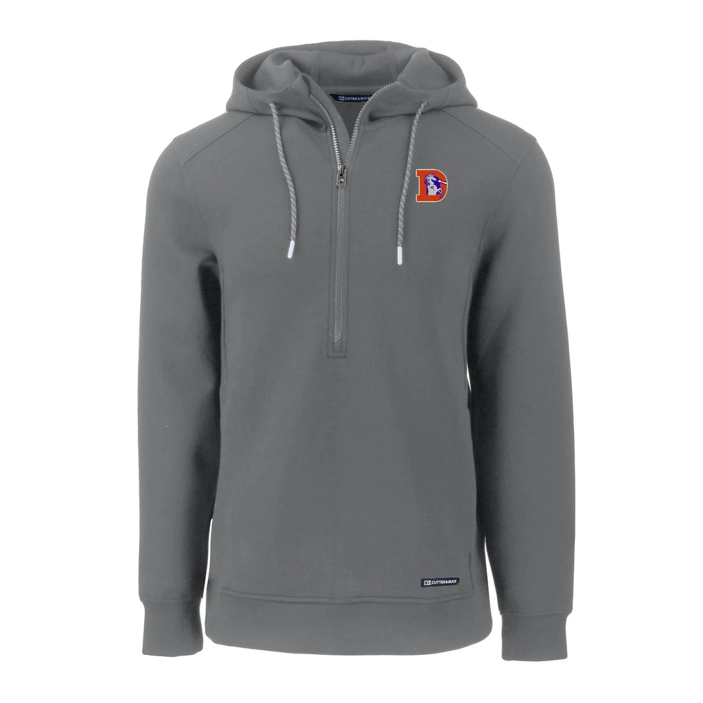 Men's Recycled Half-Zip Pullover Hoodie J17394
