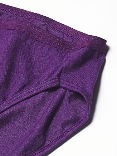 Women's High-Waisted Cotton Briefs, 6-Pack P8133