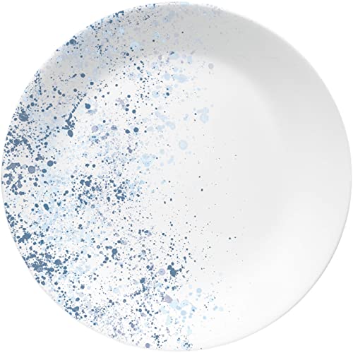 18-Piece Dinnerware Set for 6, Triple Layer Glass, Chip Resistant, Lightweight Round Plates and Bowls S481