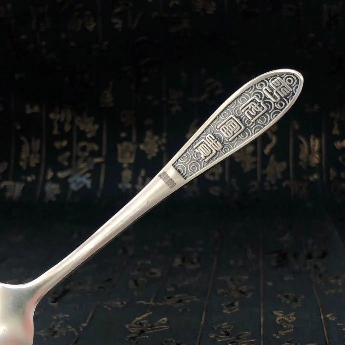 Sterling Silver Spoon for Soup, Rice, and Coffee N242562