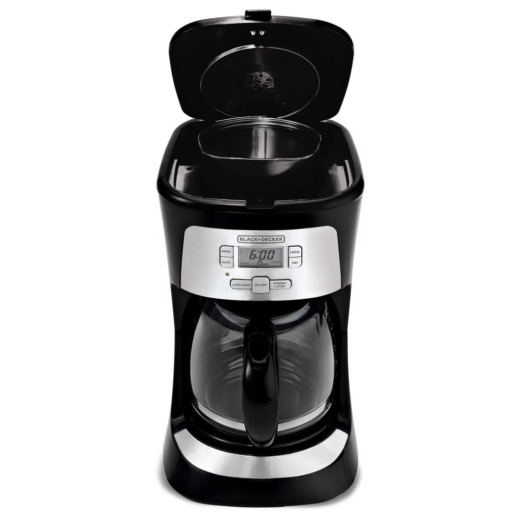 12-Cup Programmable Coffeemaker, Black K861463