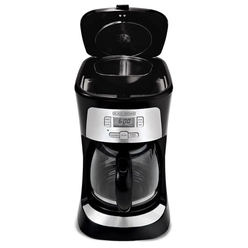 12-Cup Programmable Coffeemaker, Black K861463