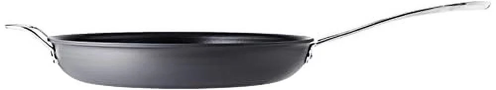 12-Inch Hard Anodized Open Skillet with Helper Handle S246
