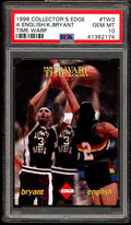 Kobe Bryant Rookie Card 1996 Collector's Edge Time Warp #TW3 PSA 10