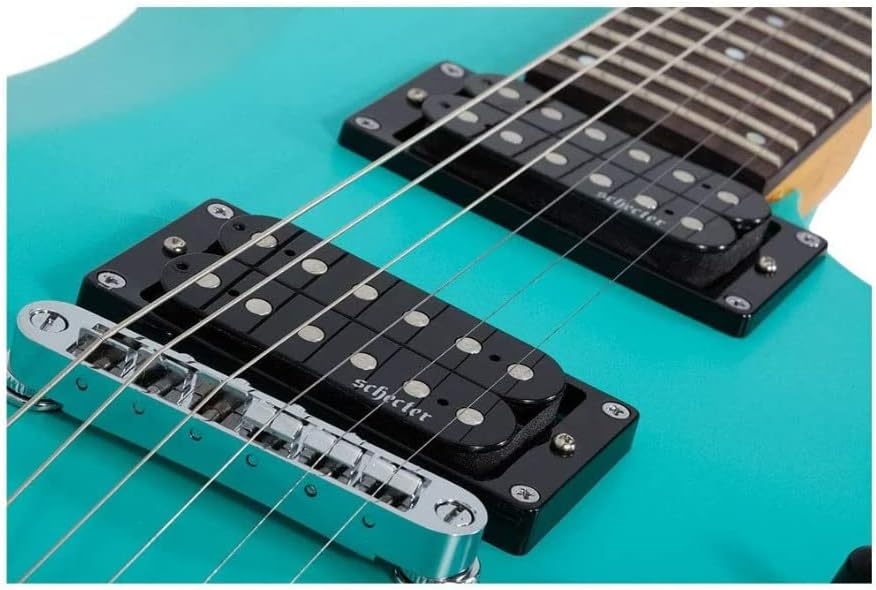 6-String Electric Guitar, Right-Hand, Satin Aqua J319