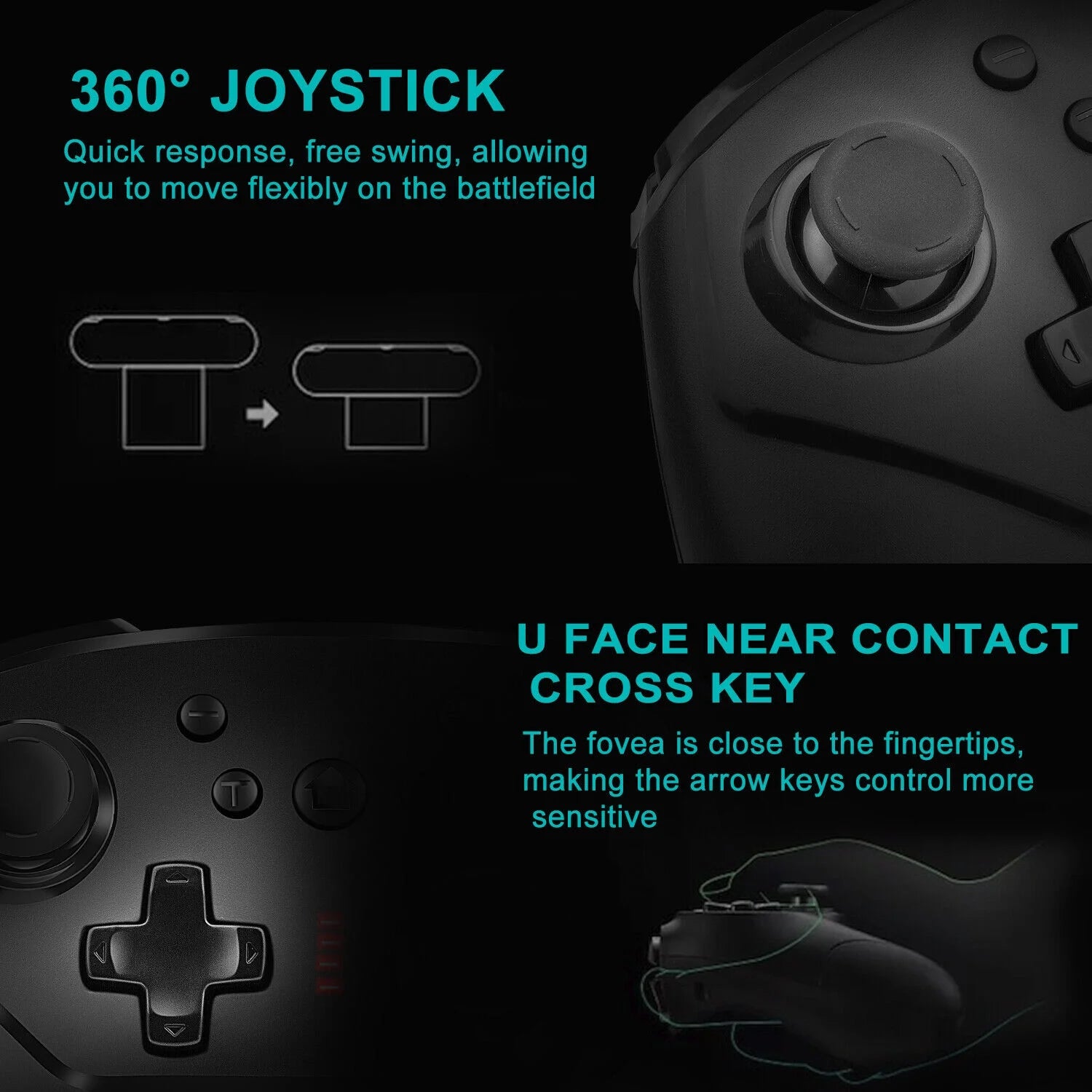 Wireless Pro Controller for Nintendo Switch M437