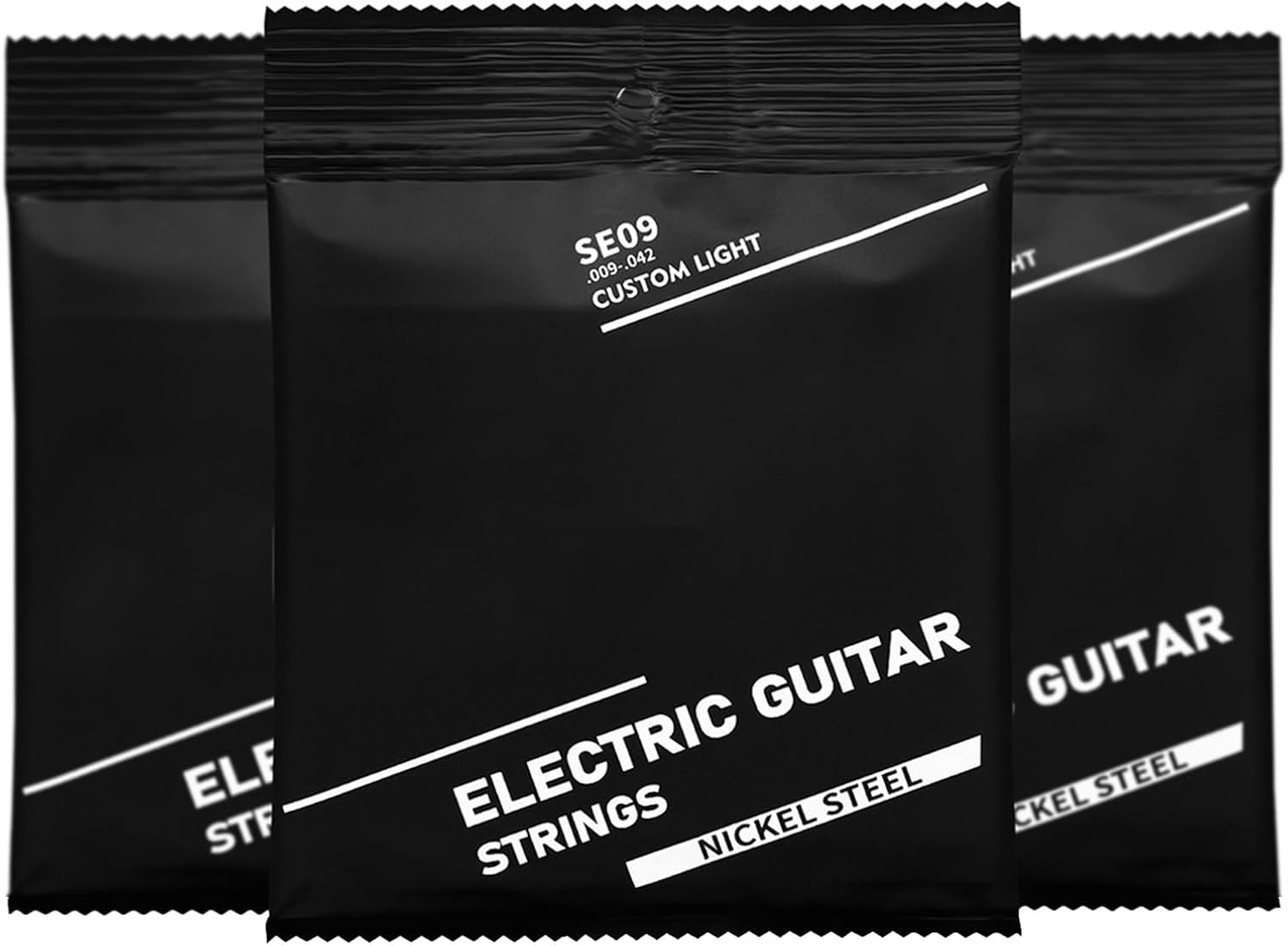 Electric Guitar Strings 6-Pack .009-.042 Nickel Wound C513887