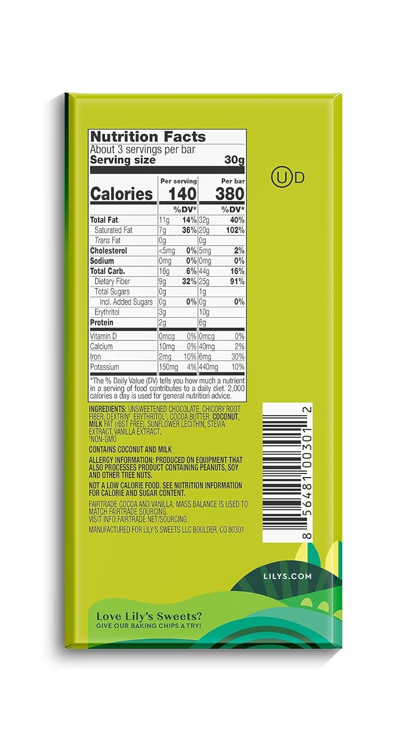 Chocolate Variety 6 Pack, No Added Sugar, Keto Friendly E30904