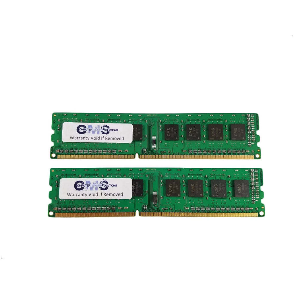 CMS 16GB (2X8GB) DDR3 12800 1600MHz NON ECC DIMM Memory Ram Upgrade Compatible with Dell® Inspiron 3647 Desktop - A63