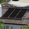 XtremepowerUS Swimming Pool DIY Solar Panel In-Ground/Above-Ground Heating System 4' ft x 20' ft Spa Pool Heater