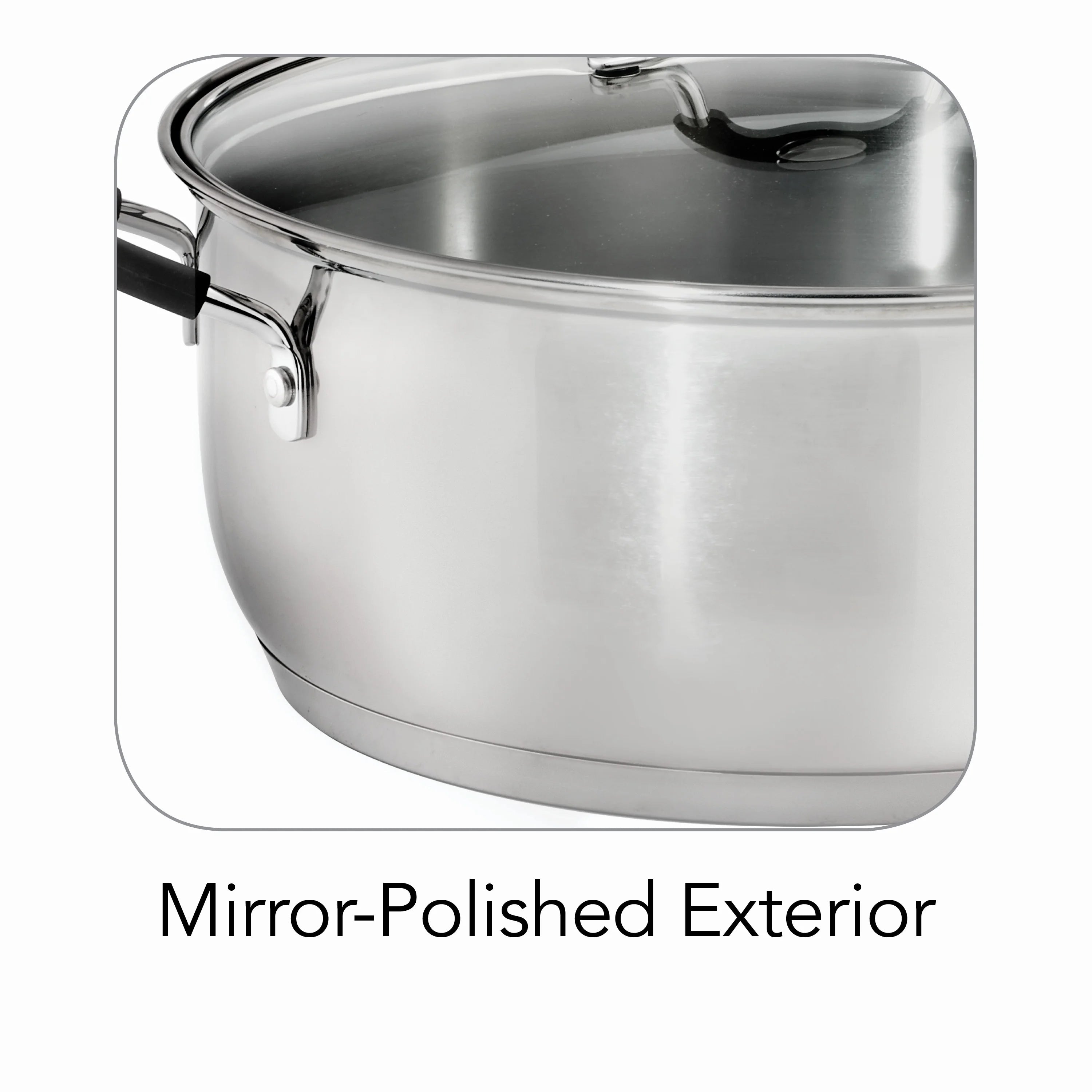 9 Quart Stainless Steel Dutch Oven X468278