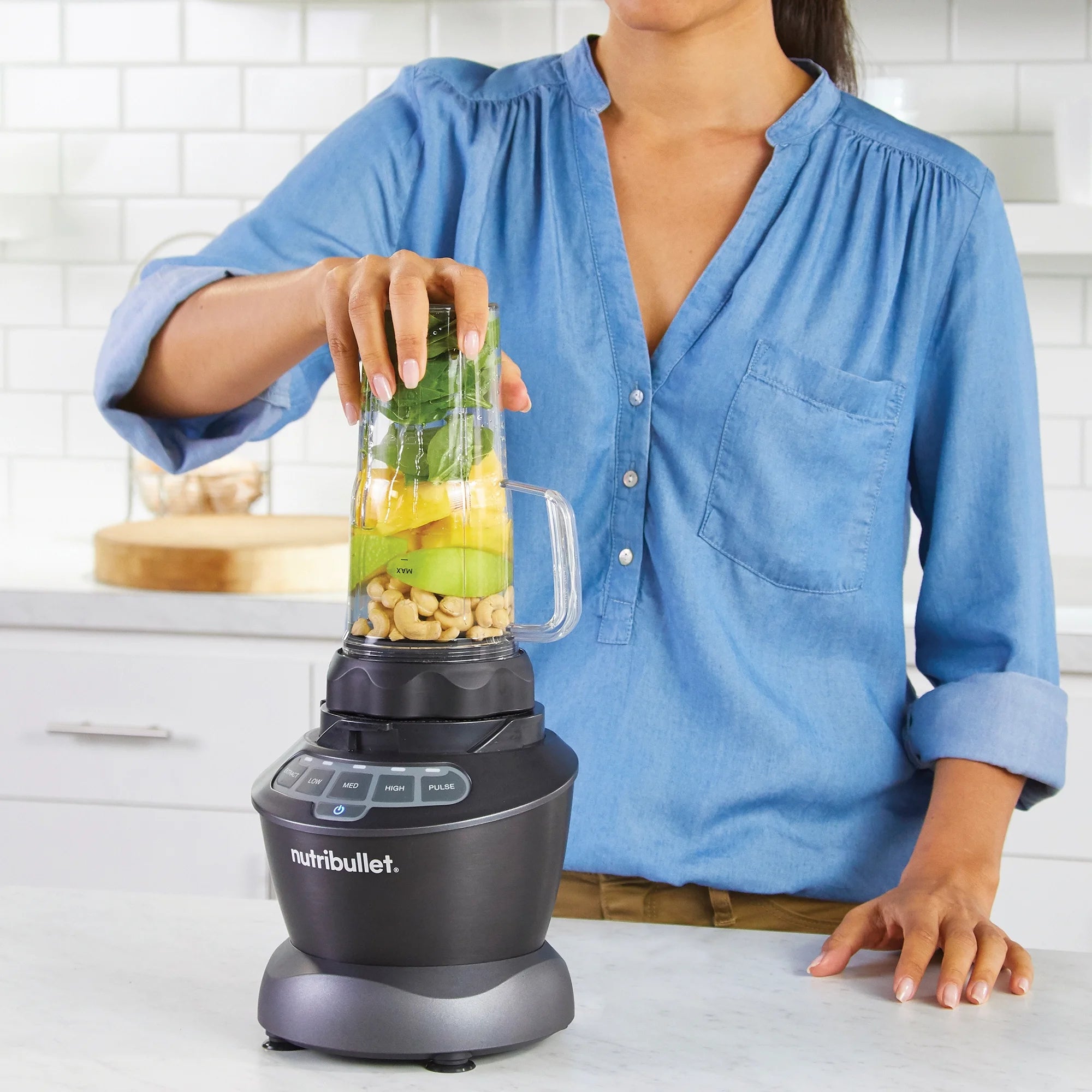 64 oz Full-Size Blender Combo, Dark Gray G6413