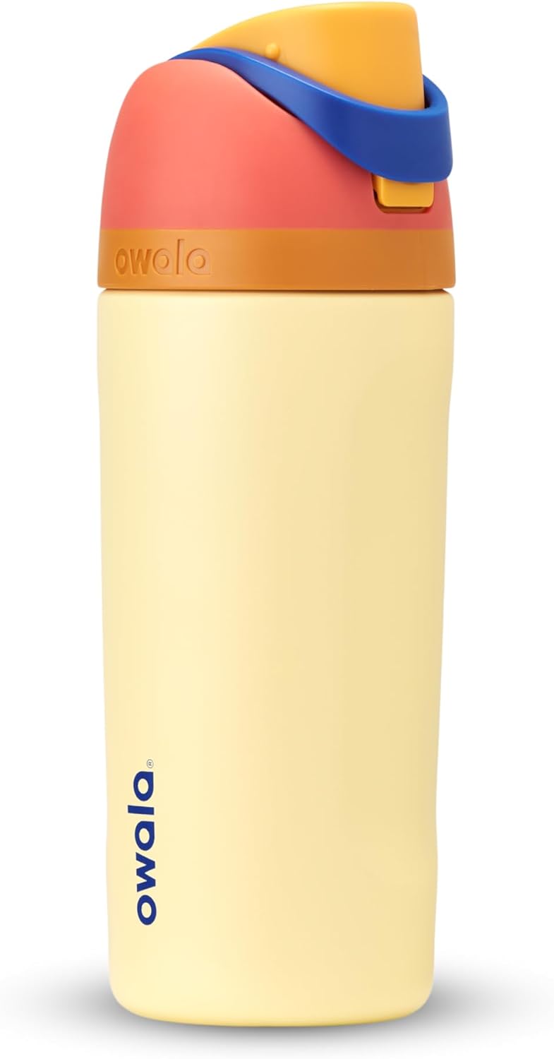 Kids Insulated Stainless Steel Water Bottle with Straw Lid, 16 oz D42864