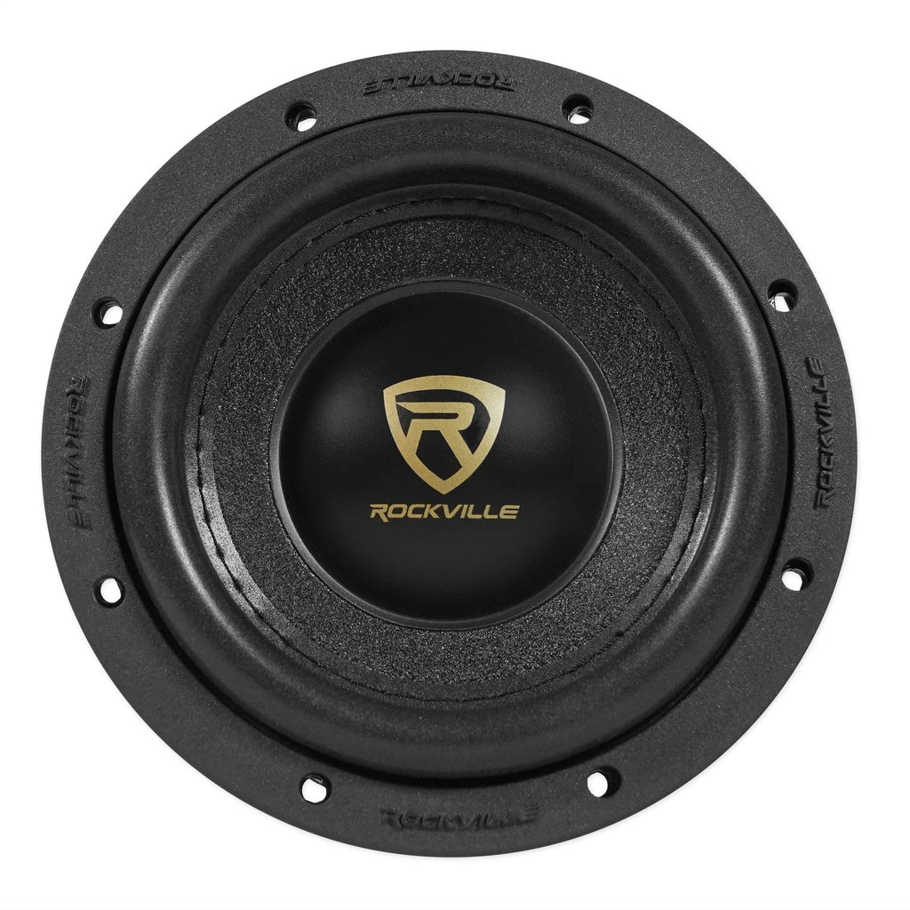 6.5" 1000W Car Audio Subwoofer with Mono Amplifier and Amp Kit U366