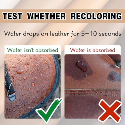 Leather Recoloring Balm for Car Seats, Furniture, Shoes and Bags (Black) I861305