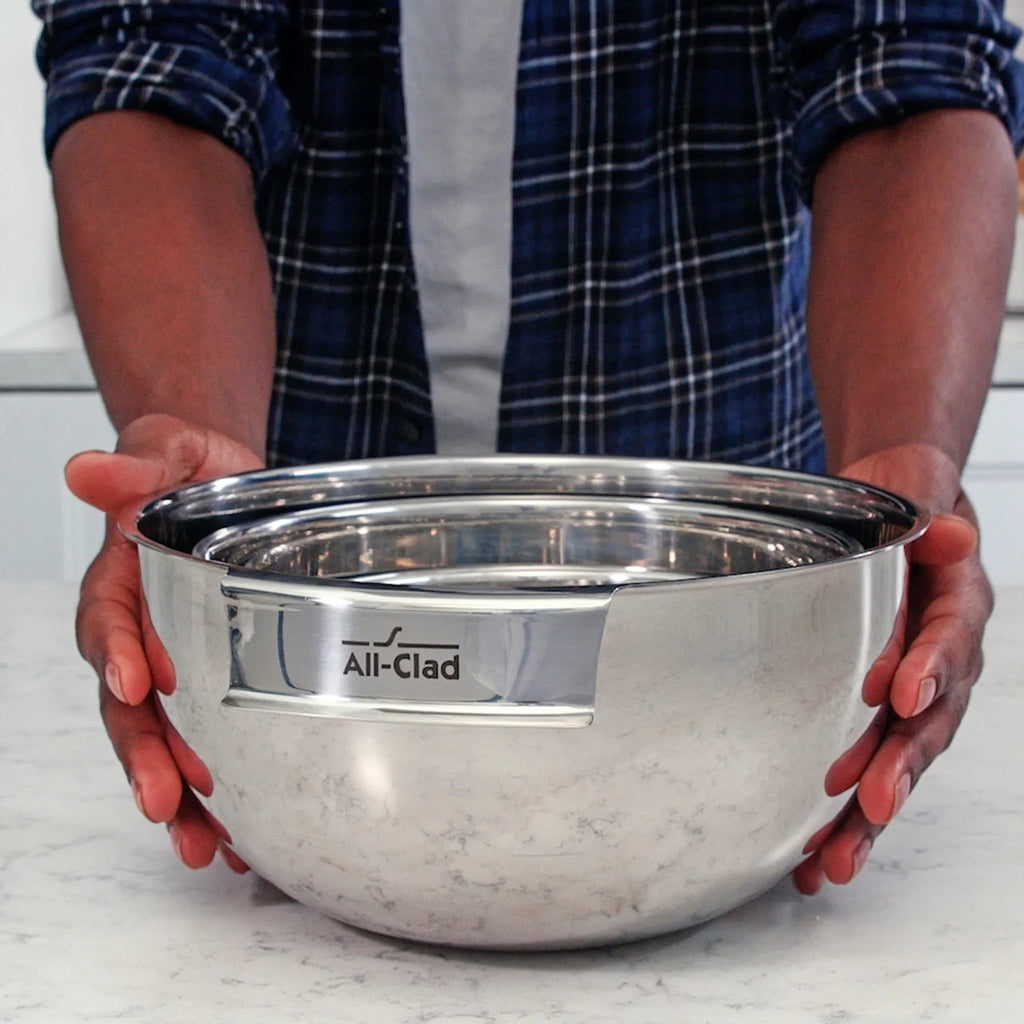 Stainless Steel 3-Piece Mixing Bowl Set M531