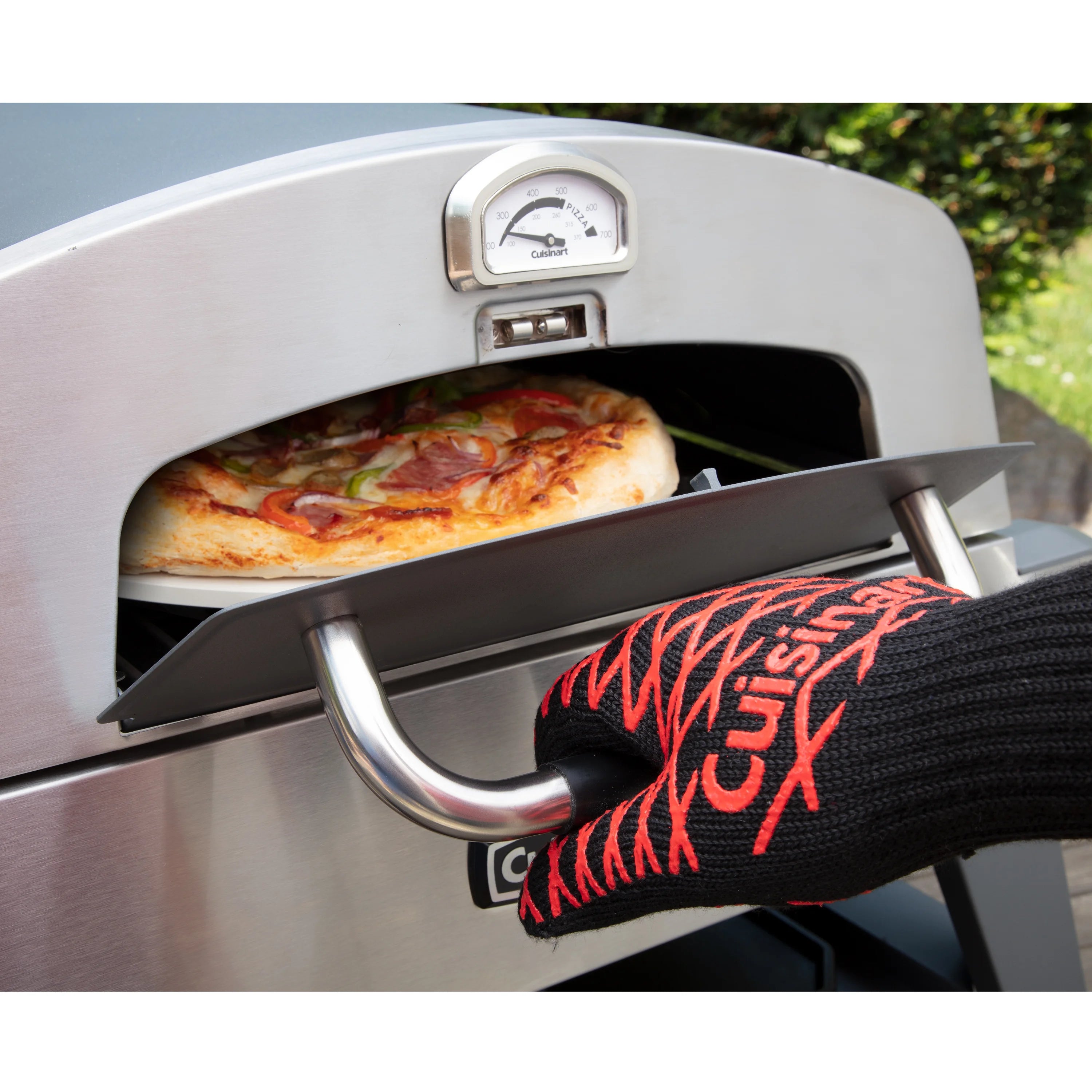3-in-1 Pizza Oven, Griddle, and Grill P147939