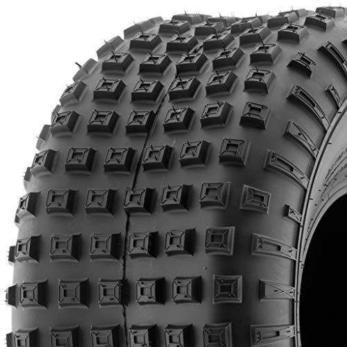22x11-8 ATV Golf Cart Lawn Mower Knobby Tires, 6 PR, Tubeless Q3263