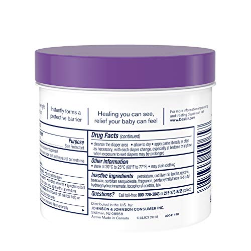 Diaper Rash Cream with 40% Zinc Oxide, 16 oz U9724