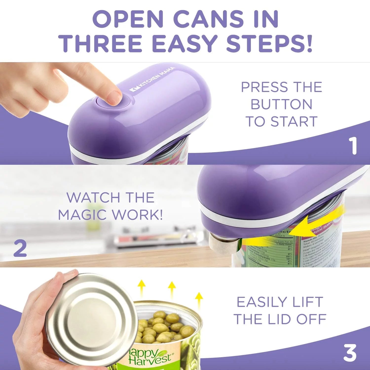 Electric Can Opener for Smaller Hands O988263
