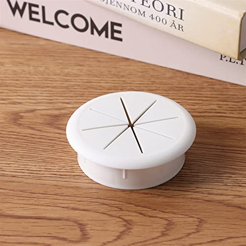Desk Grommet Cable Hole Cover with Threading Box for Home Office W846208