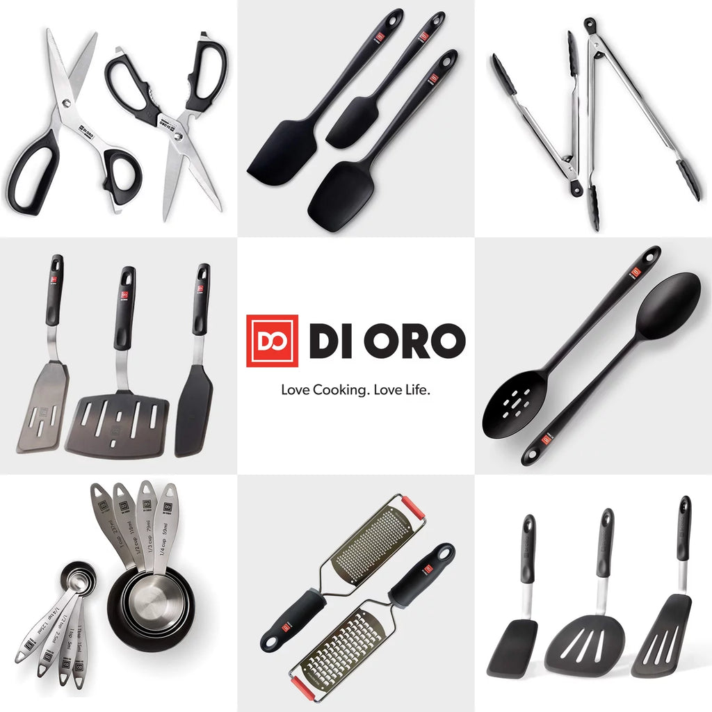 3-Piece Silicone Turner Spatula Set, Heat-Resistant Flexible Kitchen Utensils H6909