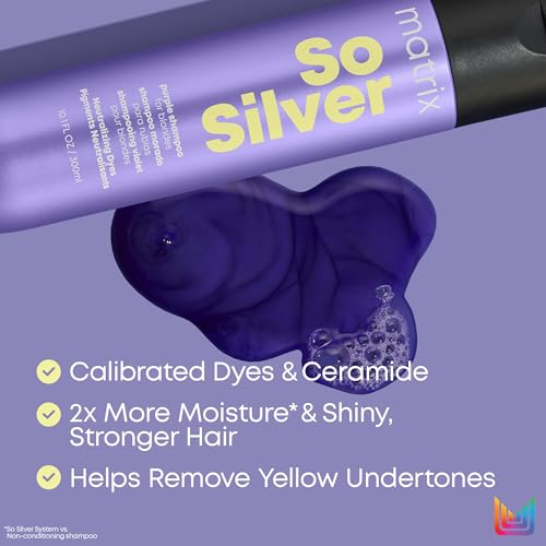 Purple Shampoo for Blonde, Grey, and Platinum Hair D34539