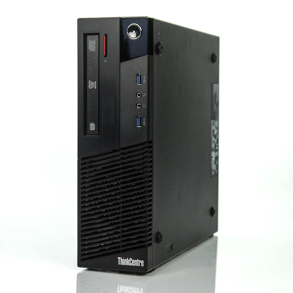 Restored Lenovo ThinkCentre M93p Desktop Tower Computer, Intel Core i5, 8GB RAM, 500GB HD, DVD-ROM, Windows 10, Black (Refurbished)
