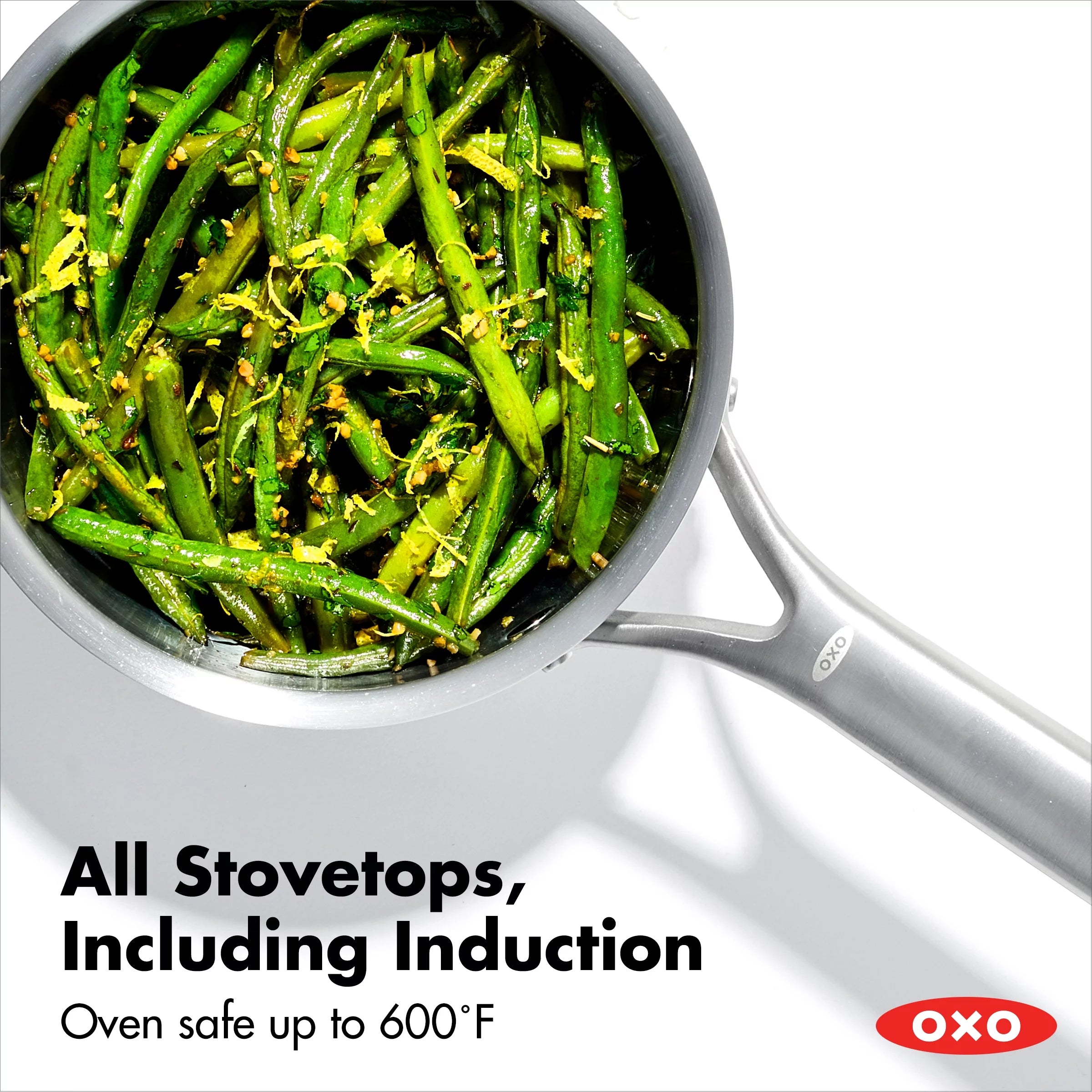 Stainless Steel Chef's Pan Set 1.5Qt & 3.75Qt P3315