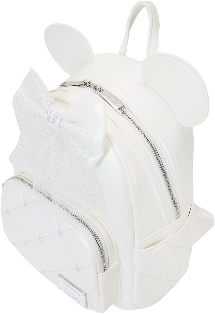 Disney Minnie Mouse Iridescent Wedding Mini Backpack Q576450