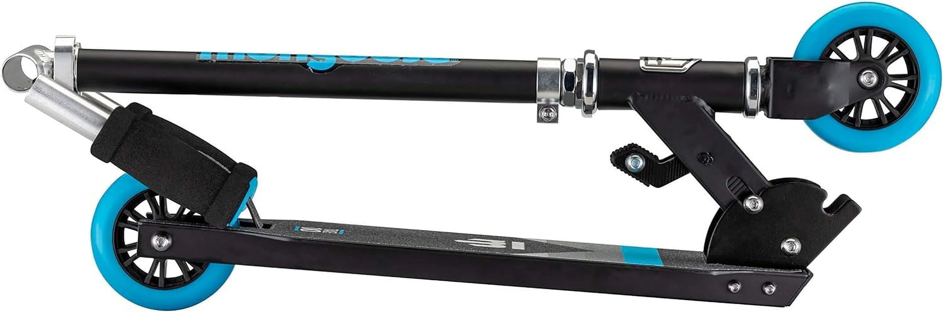 Folding Kick Scooter for Youth, Black/Blue Z76197
