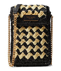 Kate Spade New York Summer Crossbody Striped Crochet North/South Phone Crossbody