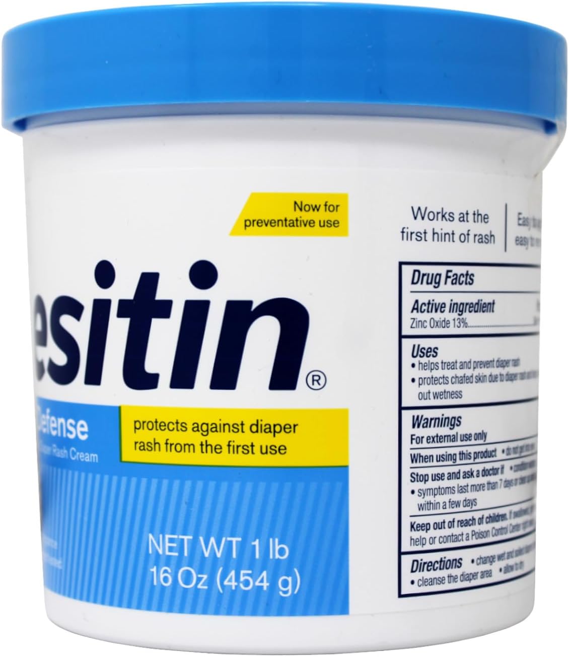 Daily Defense Diaper Rash Cream - 16 oz P82652