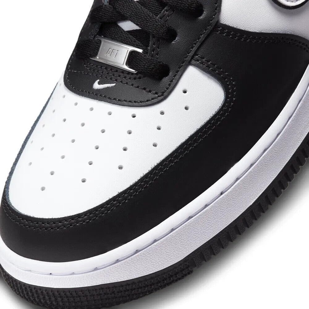 Men's Shoes Black and White P99379