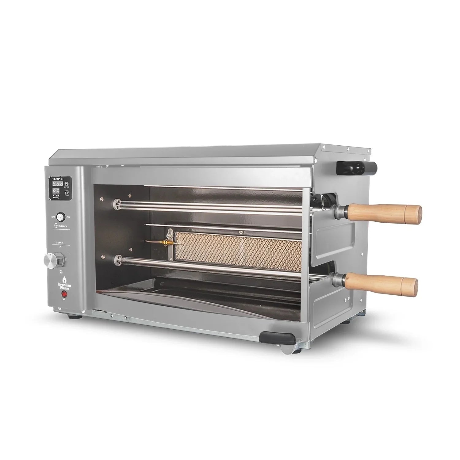 Rotisserie Gas Grill with 2 Skewers I696434