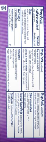 Diaper Rash Paste with Zinc Oxide, 2 oz O65078