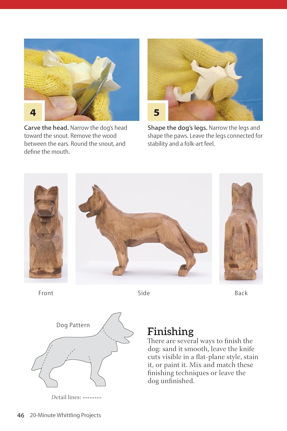 Whittling Projects: Step-by-Step Carving Guide with Photos F91275