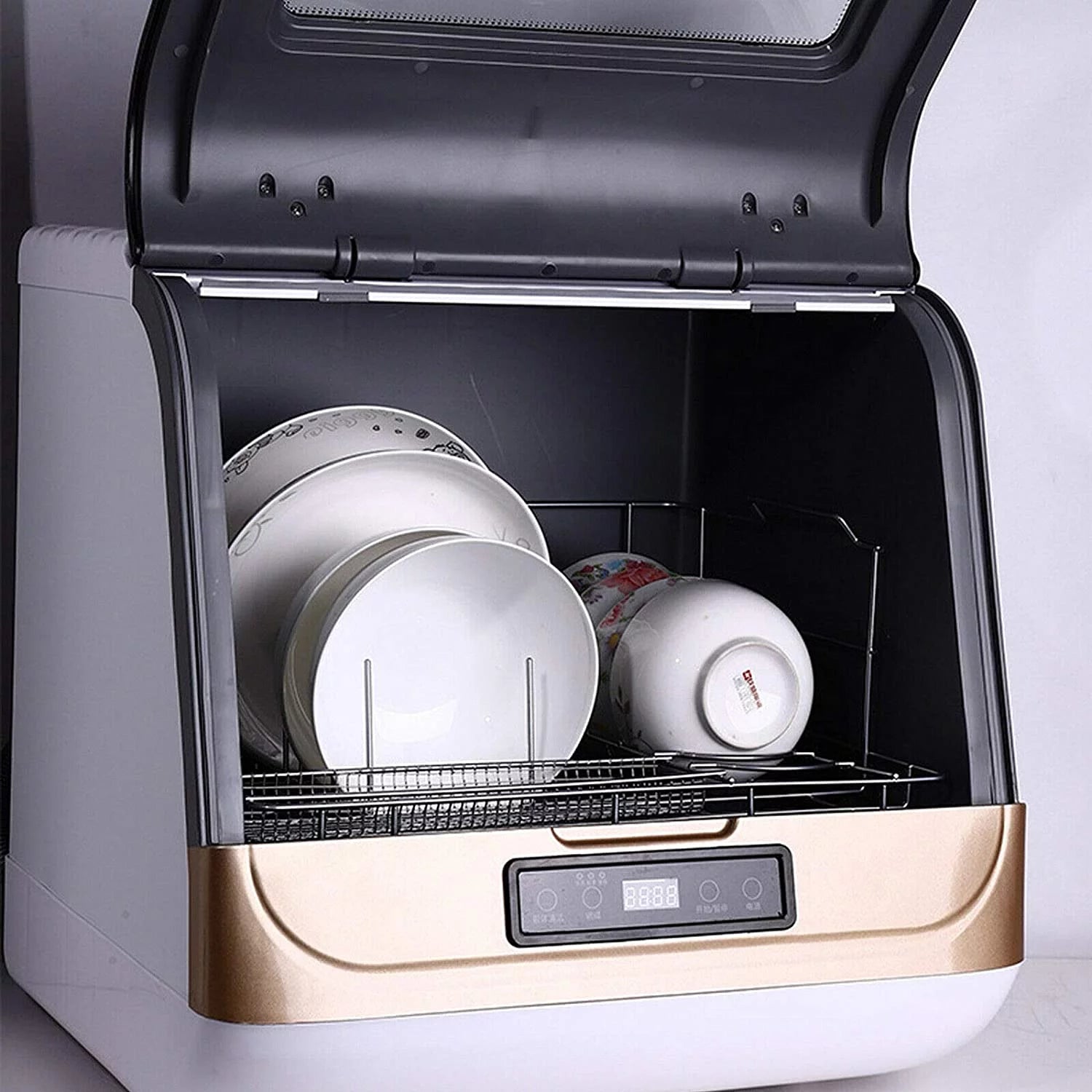 Portable Countertop Dishwasher with 4 Washing Programs J14205