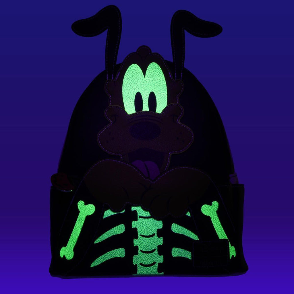 Disney Pluto Skellington Glow-in-The-Dark Mini-Backpack H75224