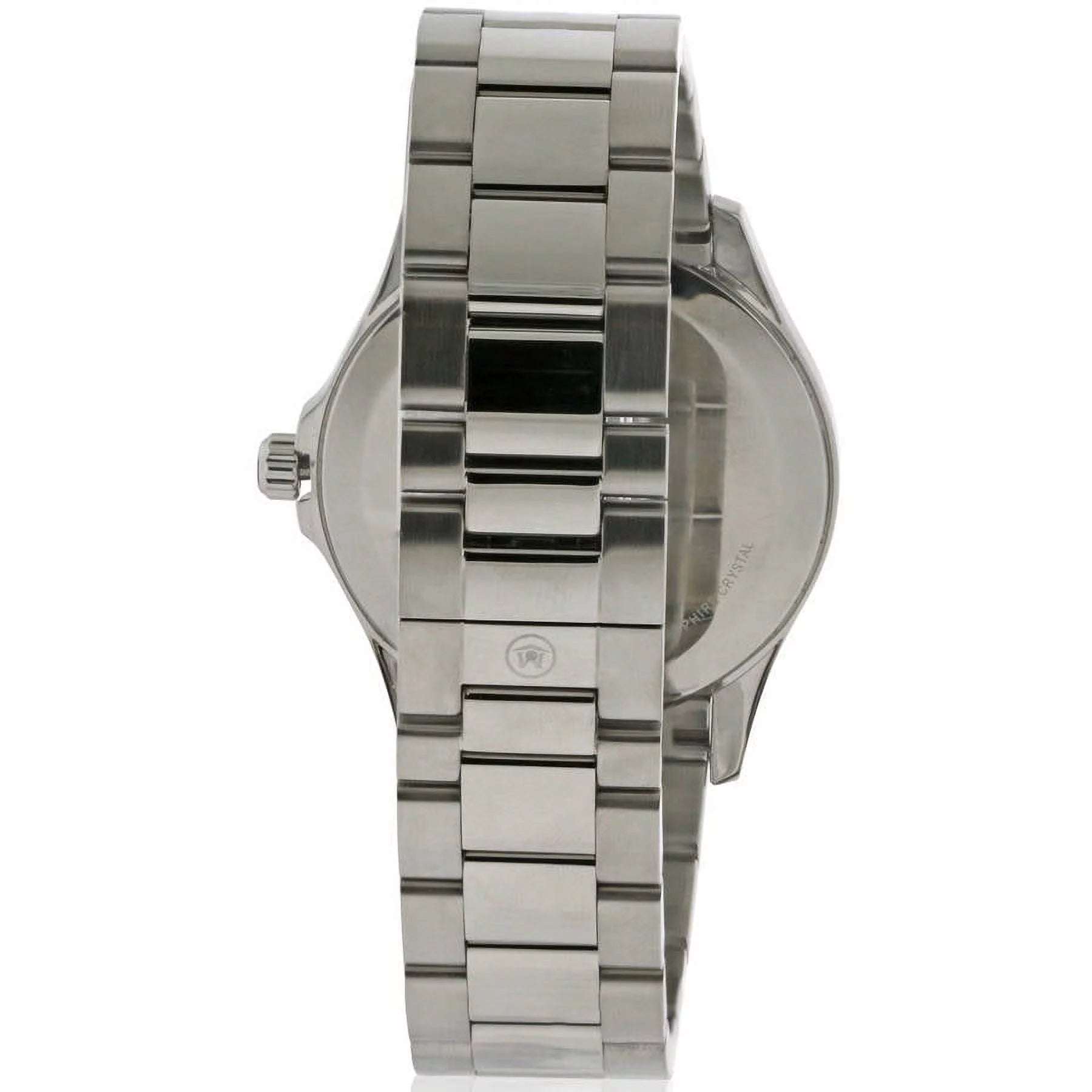 Men's Stainless Steel Watch with Black Dial R486
