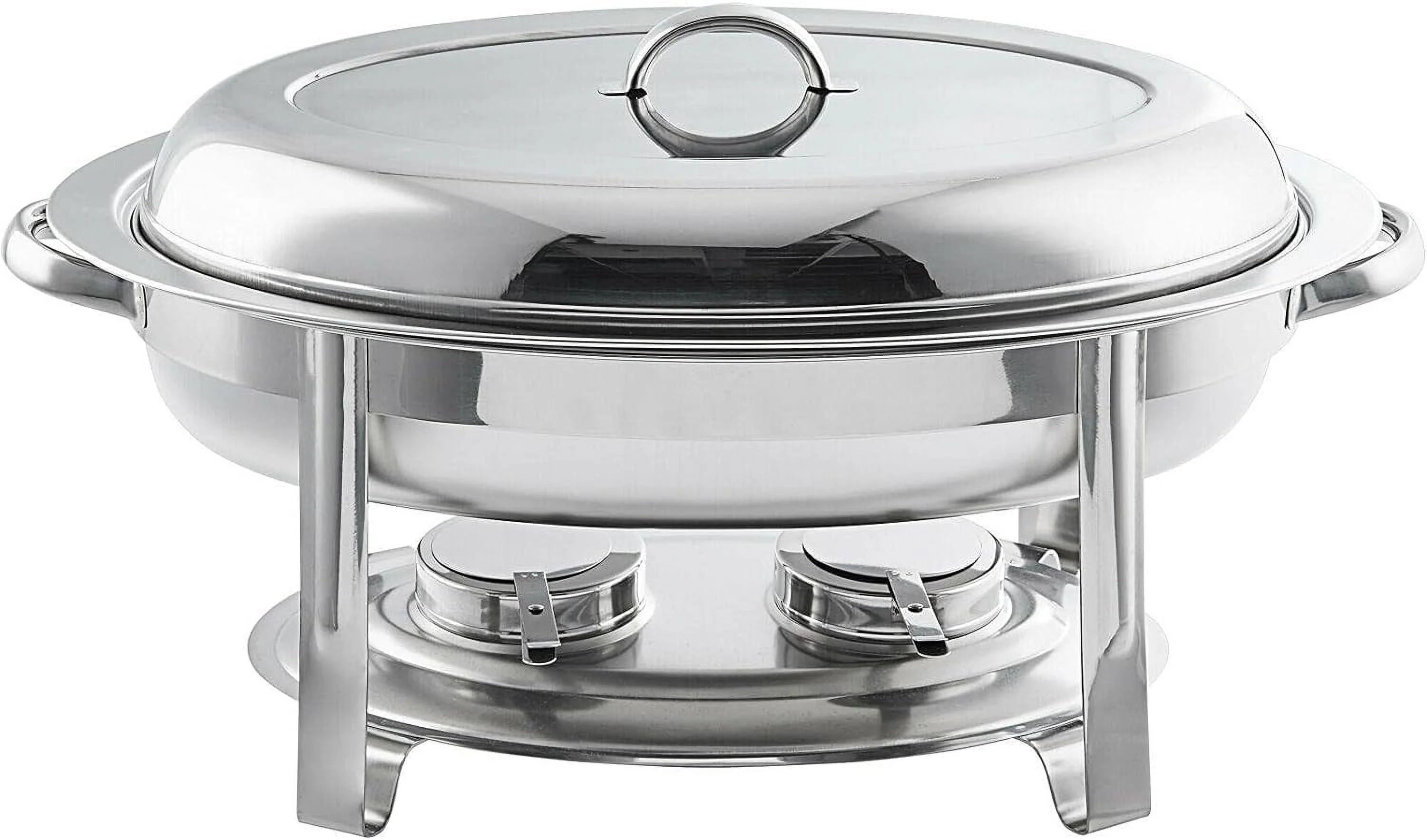 Oval Stainless Steel Chafer Chafing Dish Food Warmer Buffet Set G78311