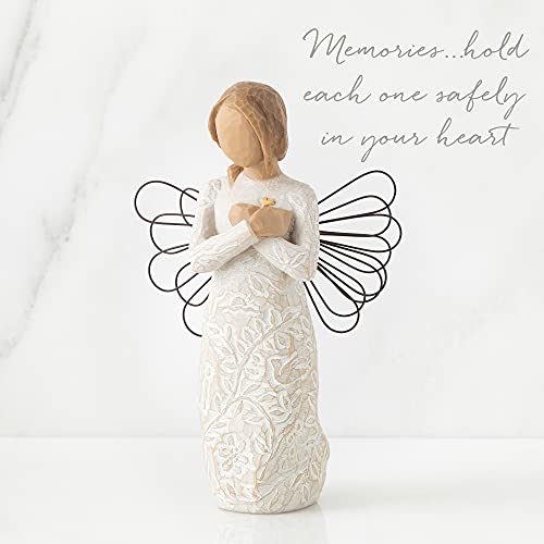 Remembrance Angel Sculpted Hand-Painted Figure W25089