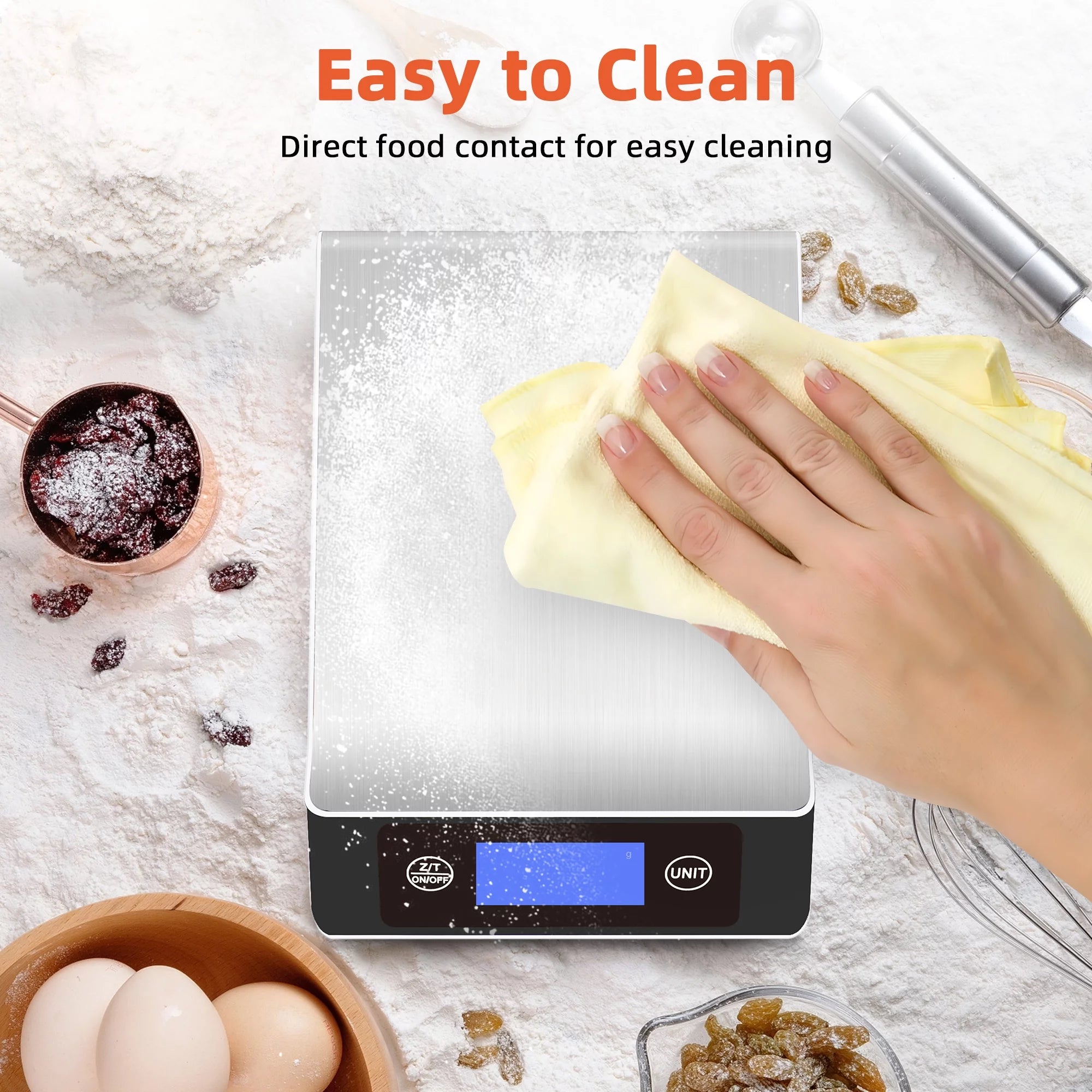 Digital Kitchen Scale for Baking and Cooking J3471