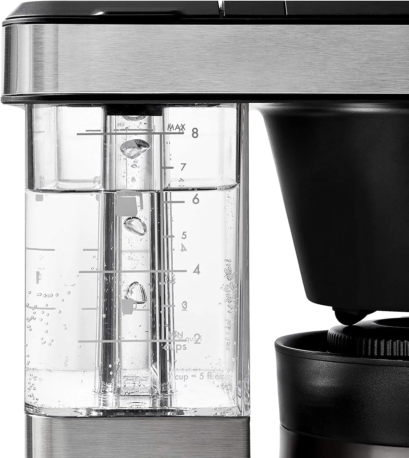 Stainless Steel 8 Cup Coffee Maker D415