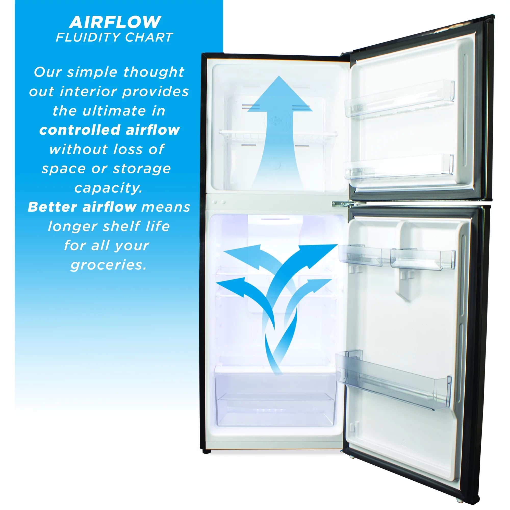 Top Freezer Refrigerator 7.0 Cu Ft Frost Free Stainless I180